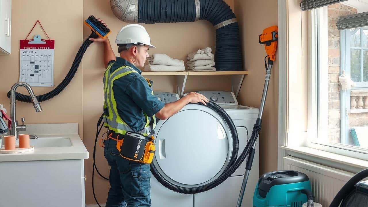 Can I clean my dryer vent myself?